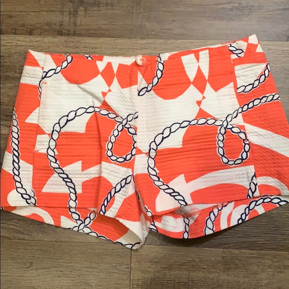 Lily Pulitzer Nautical Shorts Size 2